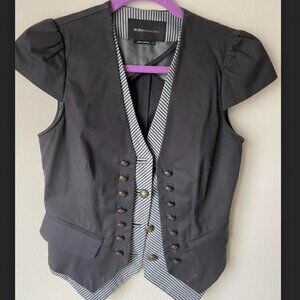 BCBG Max Azria vest size xs, gray
